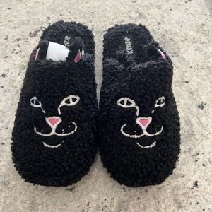 Ripndip Jerm Face Fuzzy House Slippers